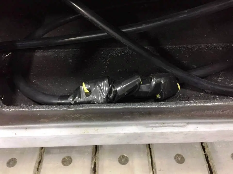 Rodent damage to cables