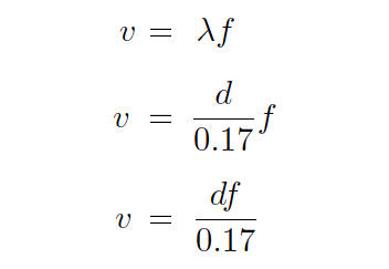 Vortex flow meter equation - 1
