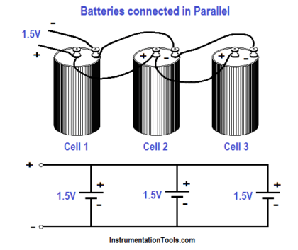 Batteries Connected in Parallel