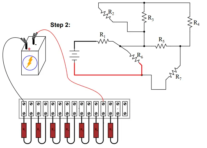 Build Complex Circuits - Connect Battery