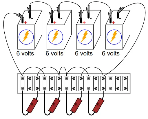 Parallel Resistors on Terminal Strip