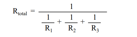 Resistance Formula in Parallel Circuit