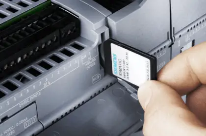 Siemens micro memory card